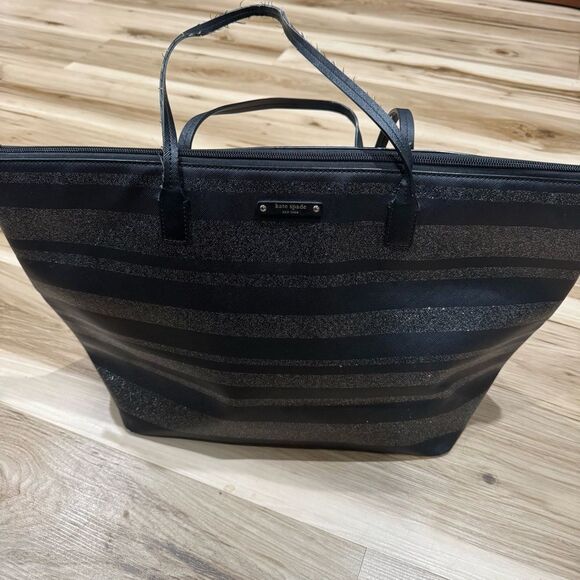 Kate Spade Haven Lane Large Hani Tote Glitter - Picture 2 of 9